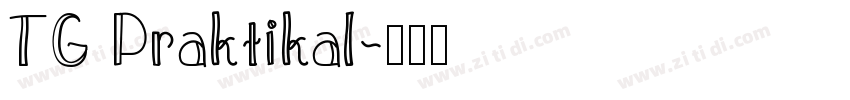 TG Praktikal字体转换